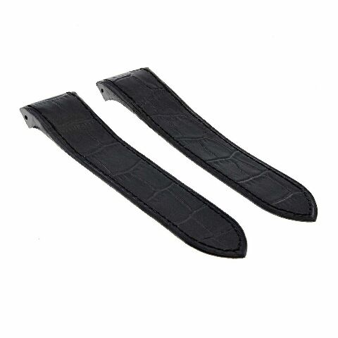 20-23-24.5MM LEATHER WATCH BAND STRAP FOR CARTIER SANTOS 100 XL CHRONOGRAPH - Picture 85 of 93