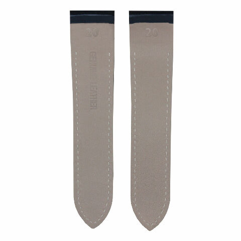 20-23-24.5MM LEATHER WATCH BAND STRAP FOR CARTIER SANTOS 100 XL CHRONOGRAPH - Picture 86 of 93