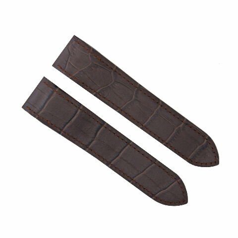 20-23-24.5MM LEATHER WATCH BAND STRAP FOR CARTIER SANTOS 100 XL CHRONOGRAPH - Picture 80 of 93