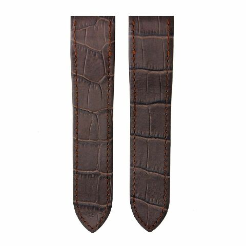 20-23-24.5MM LEATHER WATCH BAND STRAP FOR CARTIER SANTOS 100 XL CHRONOGRAPH - Picture 87 of 93