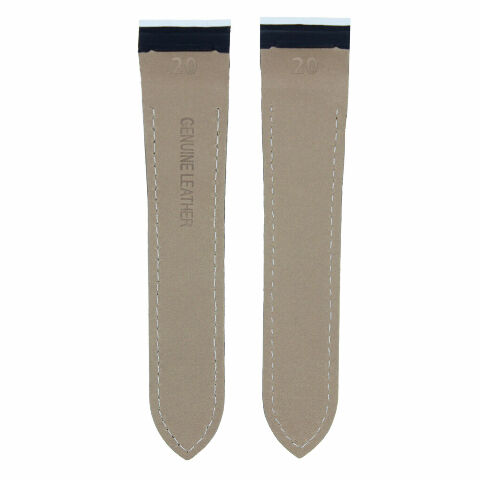 20-23-24.5MM LEATHER WATCH BAND STRAP FOR CARTIER SANTOS 100 XL CHRONOGRAPH - Picture 51 of 93