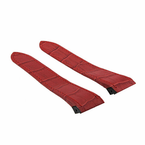 20-23-24.5MM LEATHER WATCH BAND STRAP FOR CARTIER SANTOS 100 XL CHRONOGRAPH - Picture 60 of 93