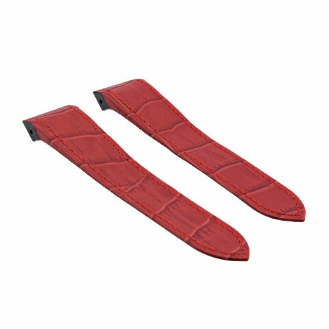 20-23-24.5MM LEATHER WATCH BAND STRAP FOR CARTIER SANTOS 100 XL CHRONOGRAPH - Picture 61 of 93