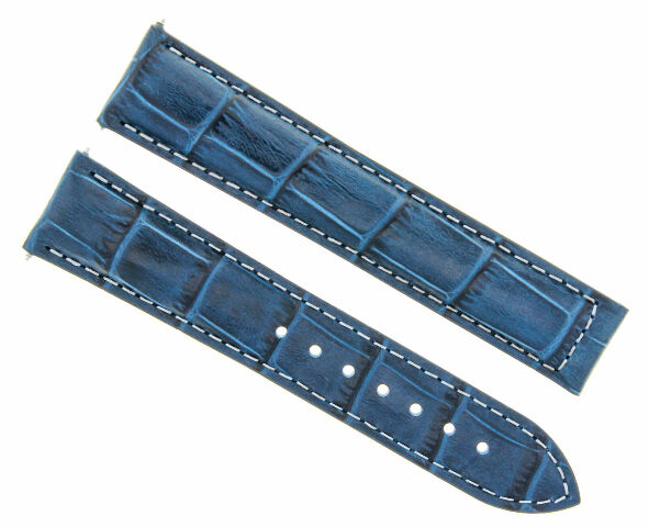 18-19-20-22-24MM LEDER ARMBAND UHRENARMBAND FÜR OMEGA SEAMASTER PLANET OCEAN - Bild 30 von 153