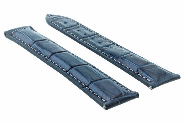 18-19-20-22-24MM LEDER ARMBAND UHRENARMBAND FÜR OMEGA SEAMASTER PLANET OCEAN - Bild 31 von 153