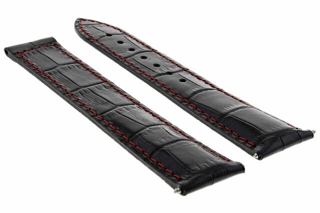 18-19-20-22-24MM LEDER ARMBAND UHRENARMBAND FÜR OMEGA SEAMASTER PLANET OCEAN - Bild 76 von 153
