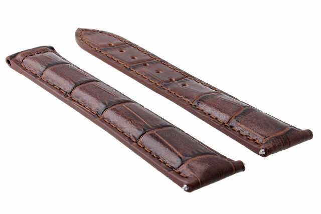 18-19-20-22-24MM LEDER ARMBAND UHRENARMBAND FÜR OMEGA SEAMASTER PLANET OCEAN - Bild 44 von 153