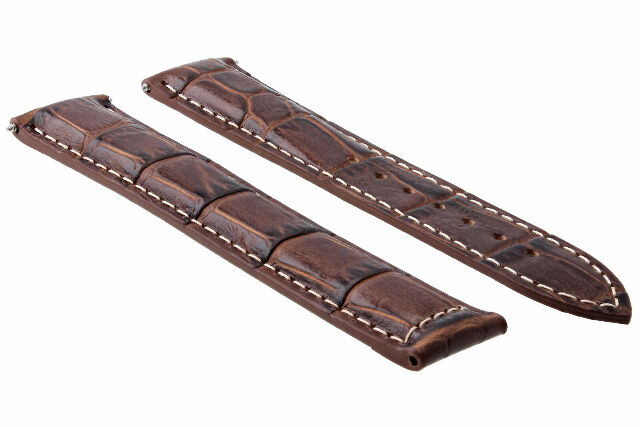 18-19-20-22-24MM LEDER ARMBAND UHRENARMBAND FÜR OMEGA SEAMASTER PLANET OCEAN - Bild 52 von 153