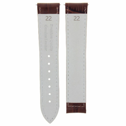 18-19-20-22-24MM LEDER ARMBAND UHRENARMBAND FÜR OMEGA SEAMASTER PLANET OCEAN - Bild 71 von 153