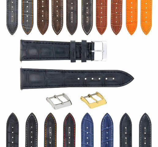 17-18-19-20-21-22-23-24MM LEATHER WATCH BAND STRAP FOR CITIZEN ECO DRIVE WATCH - Picture 77 of 125