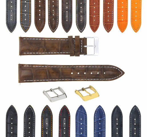 17-18-19-20-21-22-23-24MM LEATHER WATCH BAND STRAP FOR CITIZEN ECO DRIVE WATCH - Picture 43 of 125