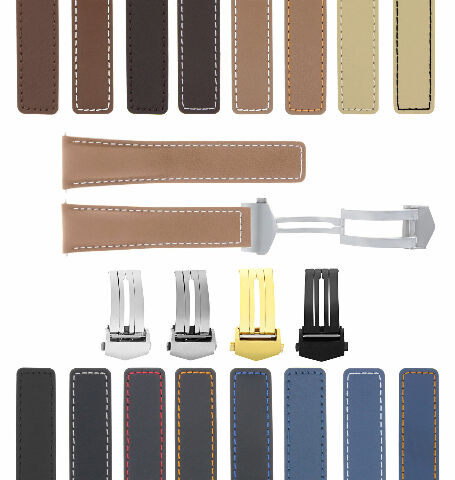 19-20-22MM LEATHER WATCH BAND STRAP FOR TAG HEUER CARRERA MONACO TWIN T + CLASP - Picture 92 of 119