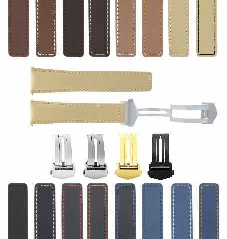 19-20-22MM LEATHER WATCH BAND STRAP FOR TAG HEUER CARRERA MONACO TWIN T + CLASP - Picture 106 of 119