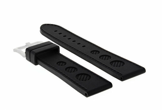 22-23-24MM RUBBER SILICONE WATCH BAND STRAP FOR U-BOAT 48MM LUMINOX - Picture 12 of 28
