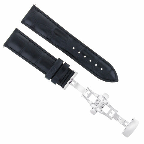 17-24MM LEATHER WATCH BAND STRAP CLASP FOR EMPORIO ARMANI