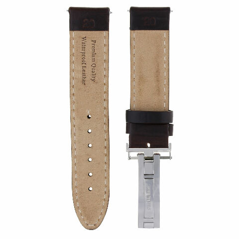 18-24MM LEATHER BAND SMOOTH STRAP CLASP FOR TISSOT PRC200 PRS200 - Picture 97 of 97