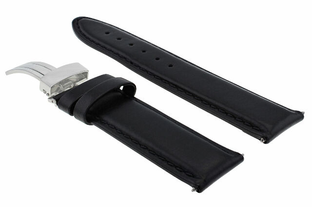 18-24MM LEATHER BAND SMOOTH STRAP CLASP FOR TISSOT PRC200 PRS200 - Picture 11 of 97