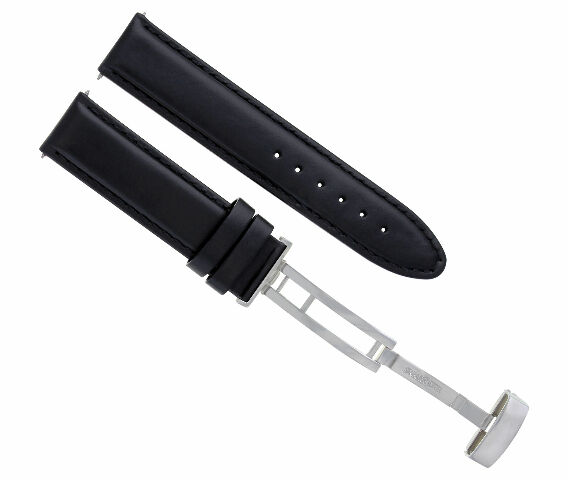 18-24MM LEATHER BAND SMOOTH STRAP CLASP FOR TISSOT PRC200 PRS200 - Picture 12 of 97