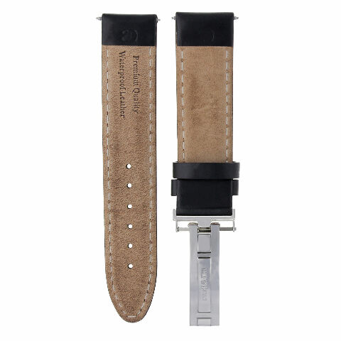 18-24MM LEATHER BAND SMOOTH STRAP CLASP FOR TISSOT PRC200 PRS200 - Picture 14 of 97