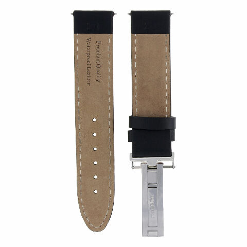 18-24MM LEATHER BAND SMOOTH STRAP CLASP FOR TISSOT PRC200 PRS200 - Picture 28 of 97