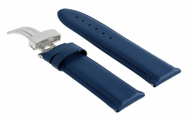 18-24MM LEATHER BAND SMOOTH STRAP CLASP FOR TISSOT PRC200 PRS200 - Picture 33 of 97