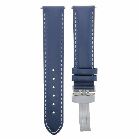 18-24MM LEATHER BAND SMOOTH STRAP CLASP FOR TISSOT PRC200 PRS200 - Picture 38 of 97