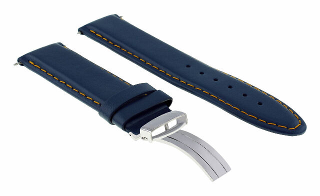 18-24MM LEATHER BAND SMOOTH STRAP CLASP FOR TISSOT PRC200 PRS200 - Picture 47 of 97