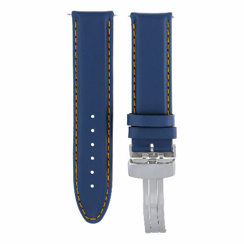 18-24MM LEATHER BAND SMOOTH STRAP CLASP FOR TISSOT PRC200 PRS200 - Picture 44 of 97