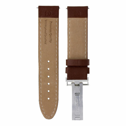 18-24MM LEATHER BAND SMOOTH STRAP CLASP FOR TISSOT PRC200 PRS200 - Picture 69 of 97