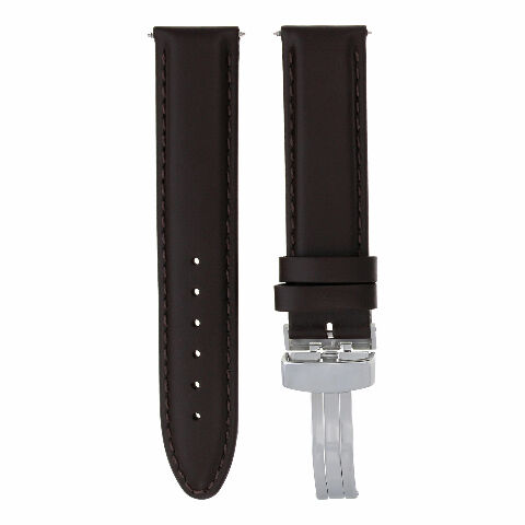 18-24MM LEATHER BAND SMOOTH STRAP CLASP FOR TISSOT PRC200 PRS200 - Picture 79 of 97