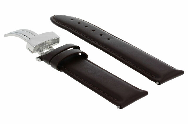 18-24MM LEATHER BAND SMOOTH STRAP CLASP FOR TISSOT PRC200 PRS200 - Picture 81 of 97