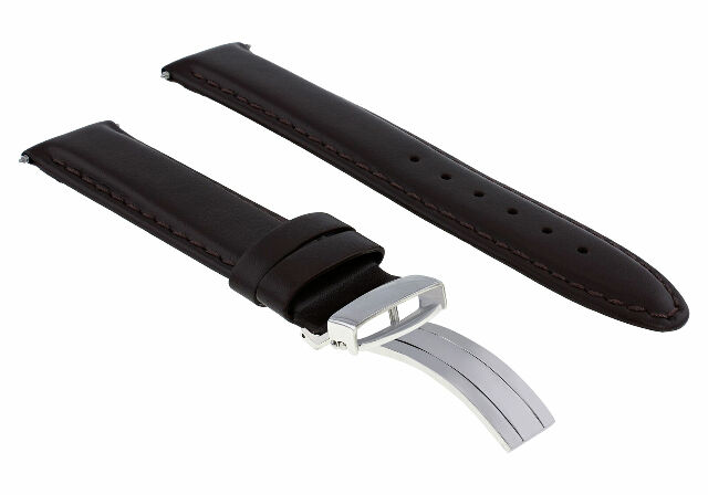 18-24MM LEATHER BAND SMOOTH STRAP CLASP FOR TISSOT PRC200 PRS200 - Picture 82 of 97
