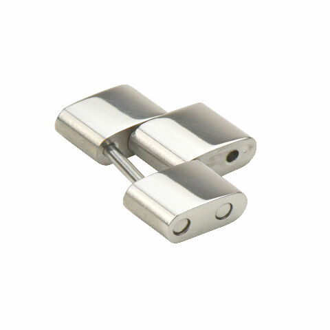 Eichmüller 090 - Cinturino Orologio A Maglie In Acciaio Inox Massiccio - Foto 5