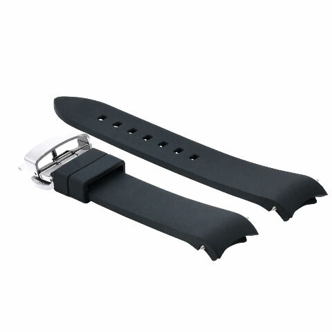 CURVED END SILICONE WATCH BAND RUBBER STRAP 18MM 19MM,20MM 21MM 22MM 24MM +CLASP - Picture 8 of 38