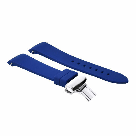 CURVED END SILICONE WATCH BAND RUBBER STRAP 18MM 19MM,20MM 21MM 22MM 24MM +CLASP - Picture 13 of 38