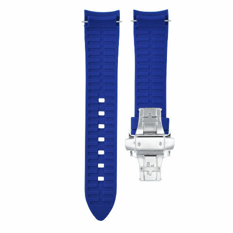 CURVED END SILICONE WATCH BAND RUBBER STRAP 18MM 19MM,20MM 21MM 22MM 24MM +CLASP - Picture 14 of 38