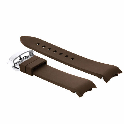 CURVED END SILICONE WATCH BAND RUBBER STRAP 18MM 19MM,20MM 21MM 22MM 24MM +CLASP - Picture 16 of 38