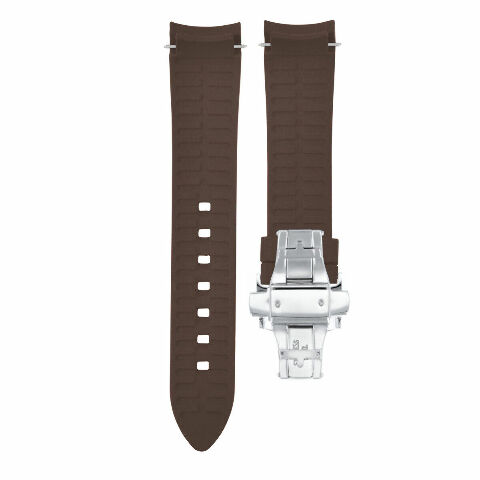 CURVED END SILICONE WATCH BAND RUBBER STRAP 18MM 19MM,20MM 21MM 22MM 24MM +CLASP - Picture 18 of 38