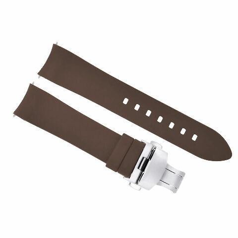 CURVED END SILICONE WATCH BAND RUBBER STRAP 18MM 19MM,20MM 21MM 22MM 24MM +CLASP - Picture 15 of 38