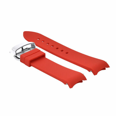 CURVED END SILICONE WATCH BAND RUBBER STRAP 18MM 19MM,20MM 21MM 22MM 24MM +CLASP - Picture 28 of 38