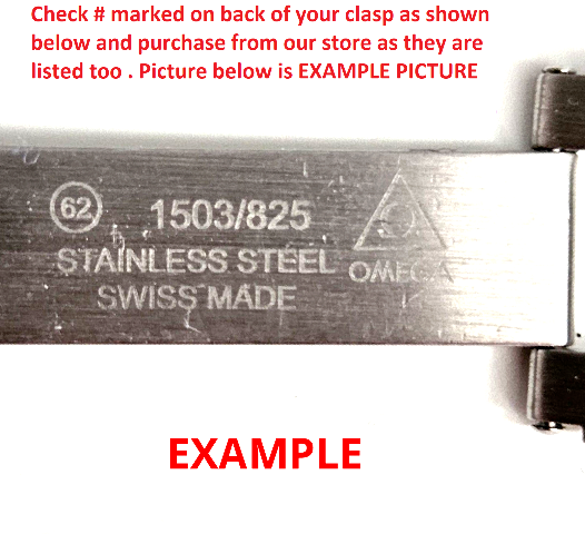 3 PCS 18MM LINK 1998/849 1998/840 FOR OMEGA SEAMASTER SPEEDMASTER