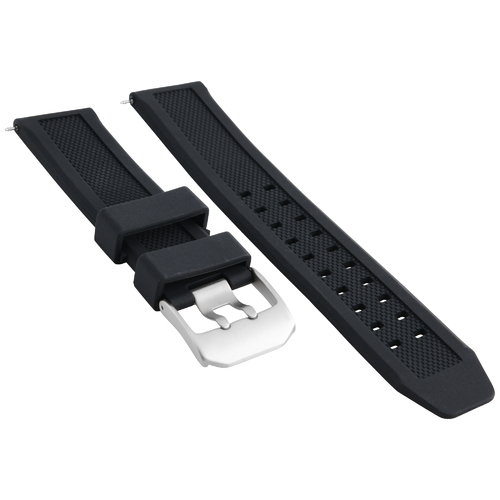 23MM RUBBER WATCH WATCH BAND STRAP FOR CITIZEN NAVIHAWK ECO DRIVE