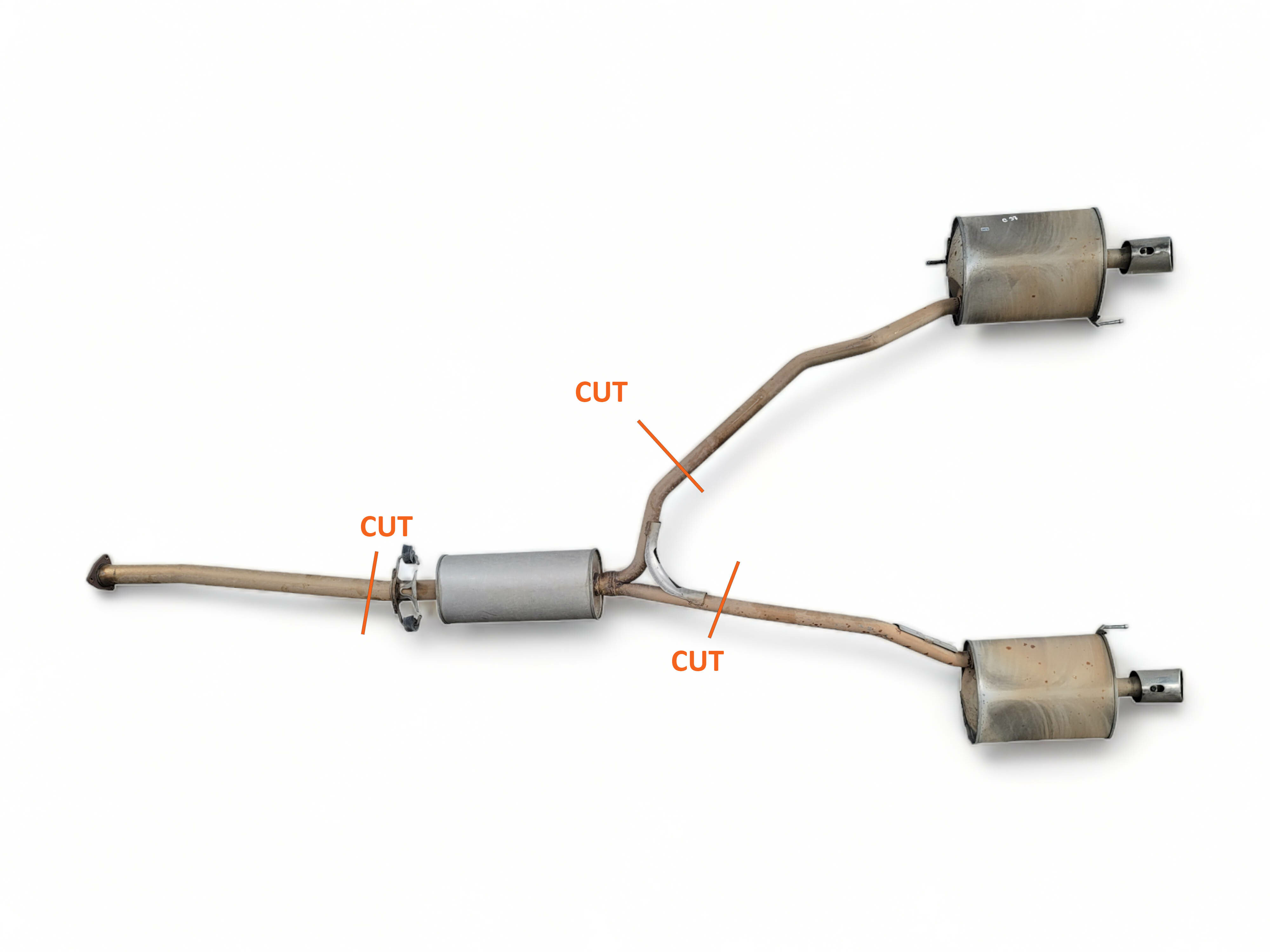Honda Pilot 3.5L Exhaust Flex Y-Pipe – 2005-2008, OBD II/EPA Approved, Stainless Steel