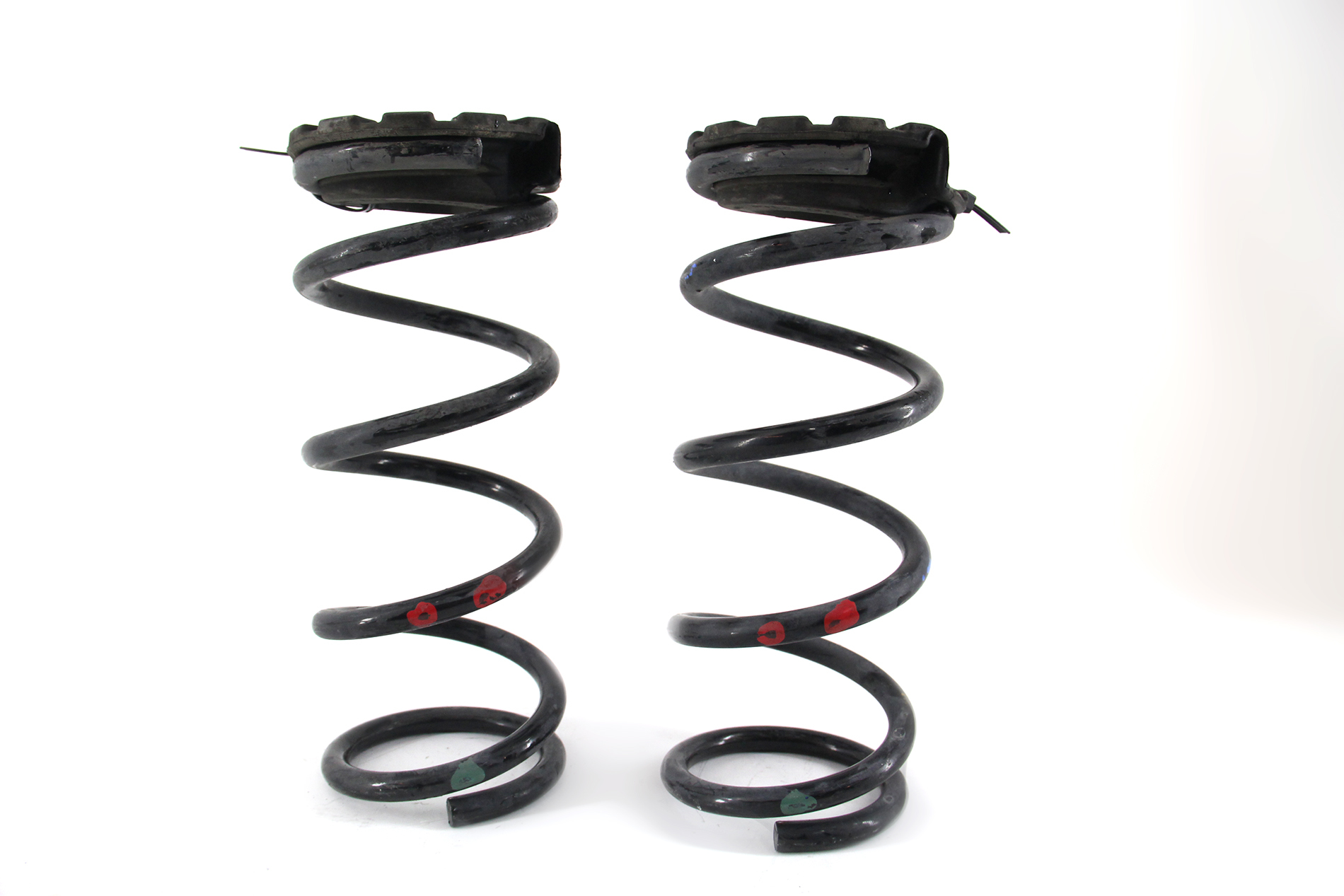 2x Rear Left And Right Coil Spring For Chevrolet Malibu 2004 2005 2006