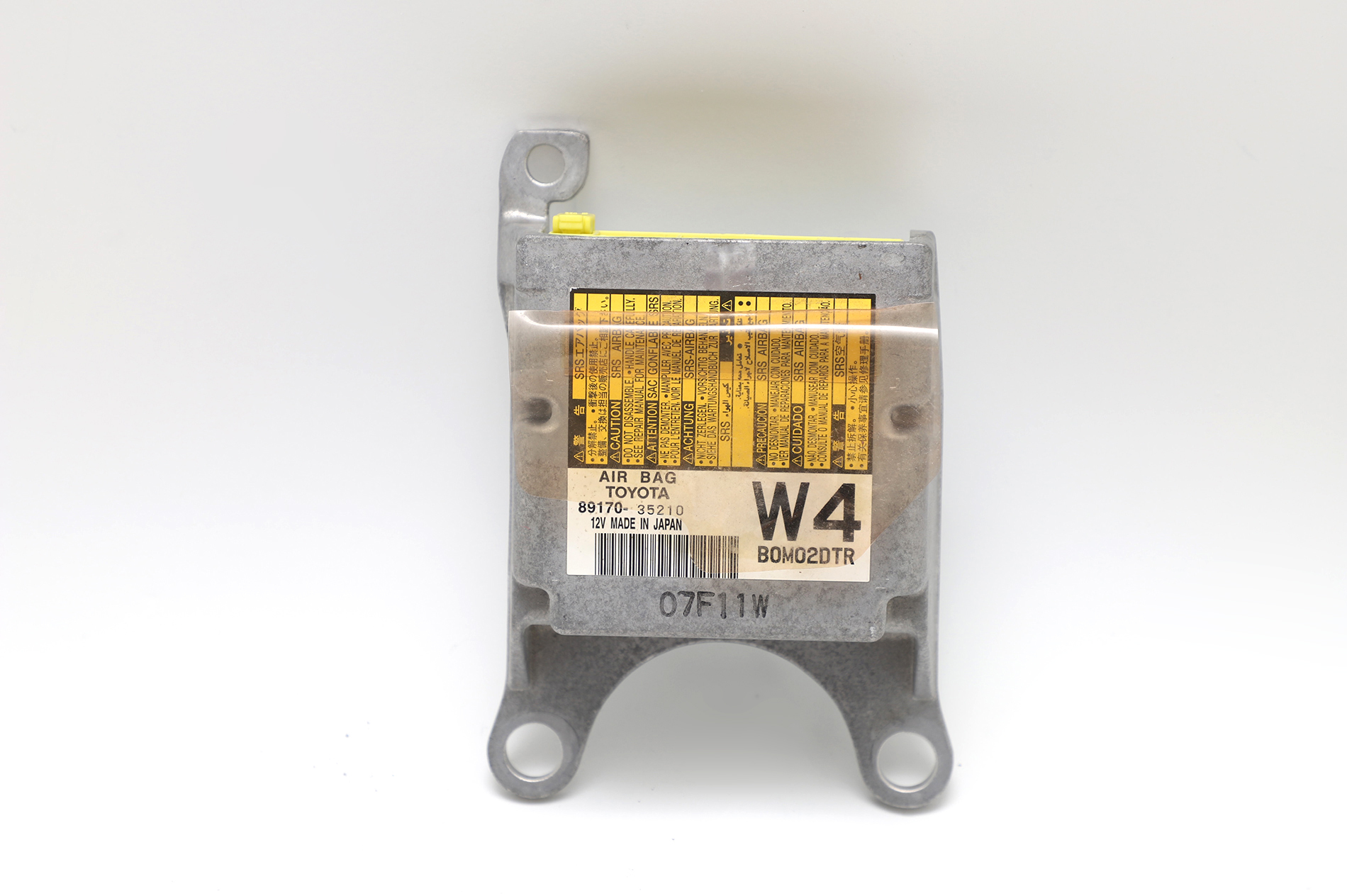 thumbnail image 2 of OEM Toyota SRS Control Module Reset Service – Mail-In, Clear Crash Data & Airbag Light 2 of 6