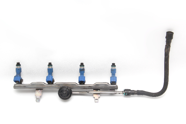 Acura RDX 07-12 Fuel Gas Injector w/ Rail Pipe Assembly 16450-RWC-A01, OEM, 2007, 2008, 2009, 2010, 2011, 2012