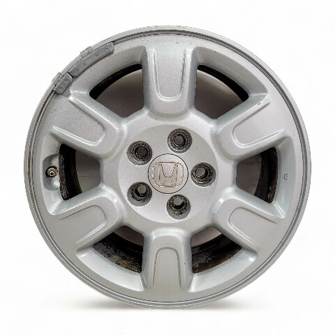 Honda Ridgeline 06-08 Wheel Rim Alloy 17x7 1/2 6 Spoke #2, 42700-SJC-A52, C029, OEM, 2006, 2007, 2008
