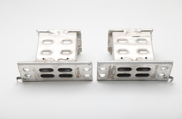 Lexus CT200h 11-17 Front Bumper Reinforcement Brackets Mounts Set, A887, OEM, 2011, 2012, 2013, 2014, 2015, 2016, 2017