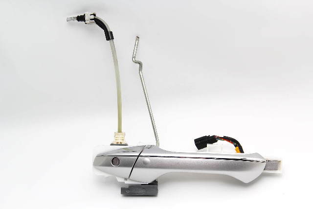 Acura RL 05-08 Exterior Door Handle Front Left Driver Silver 72181-SJA-A04, A781, OEM, 2005, 2006, 2007, 2008