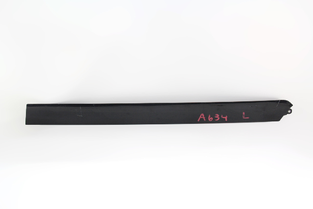 Honda Odyssey 05-10 Left Sliding Door Rail Cover Black 72545-SHJ-A00, A634, OEM, 2005, 2006, 2007, 2008, 2009, 2010